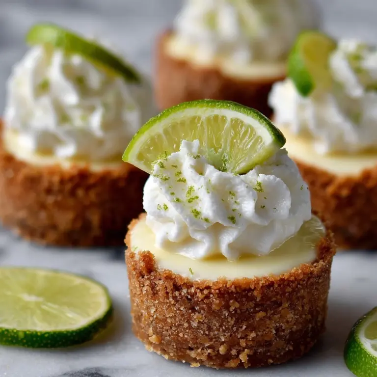 Mini Key Lime Pies (No Bake) Recipe