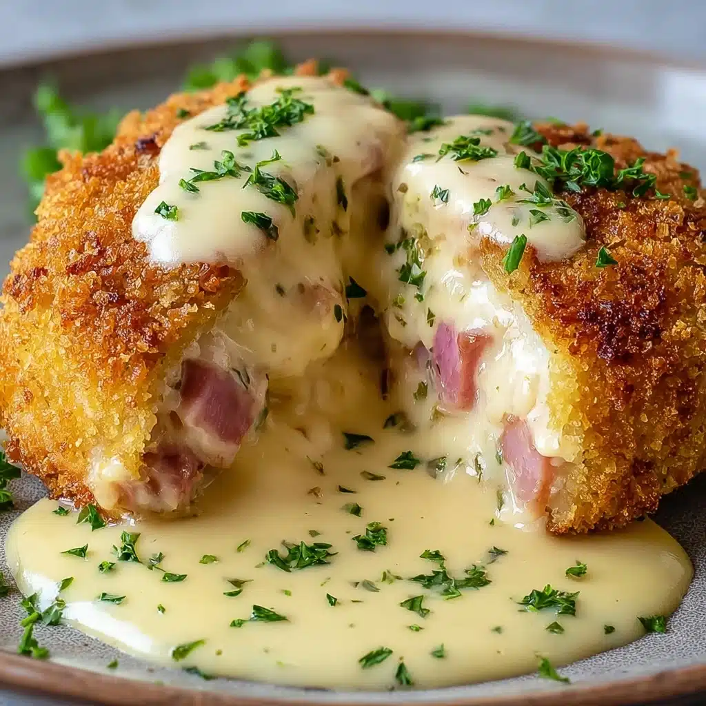 Deliciously Creamy Chicken Cordon Bleu Recipe - Recipe Image