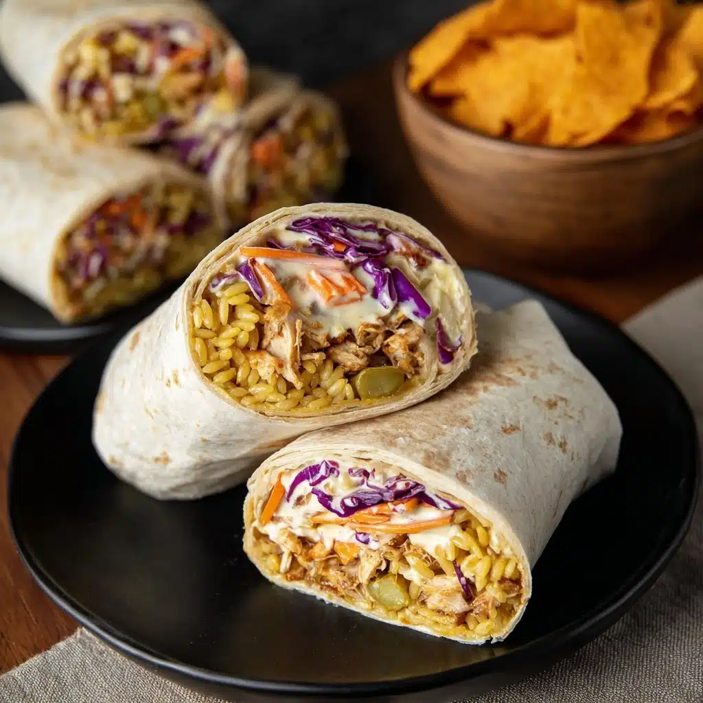 BBQ Rotisserie Chicken Wraps Recipe - Recipe Image