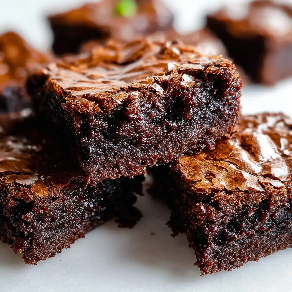 Moist and Rich Zucchini Brownies Recipe - Recipe Image