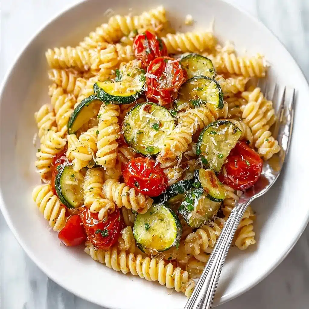 Best Weeknight Tomato Zucchini Pasta Recipe