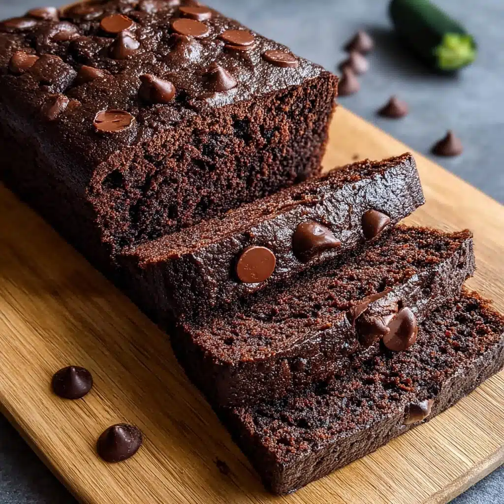 Extra Moist Chocolate Zucchini Bread With Sour Cream Recipe - Recipe Image