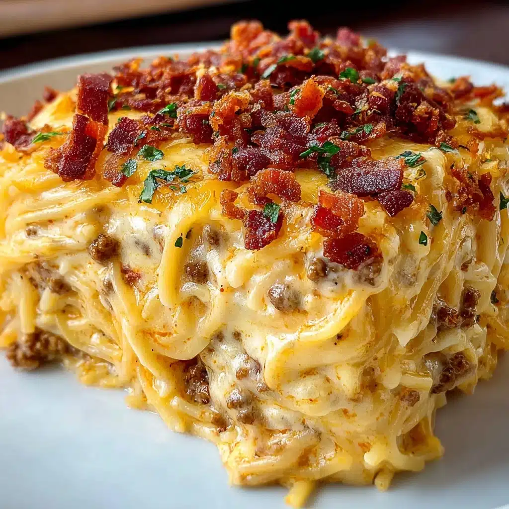 Spicy Southern Cheesy Chicken Spaghetti Casserole Recipe - Recipe Image