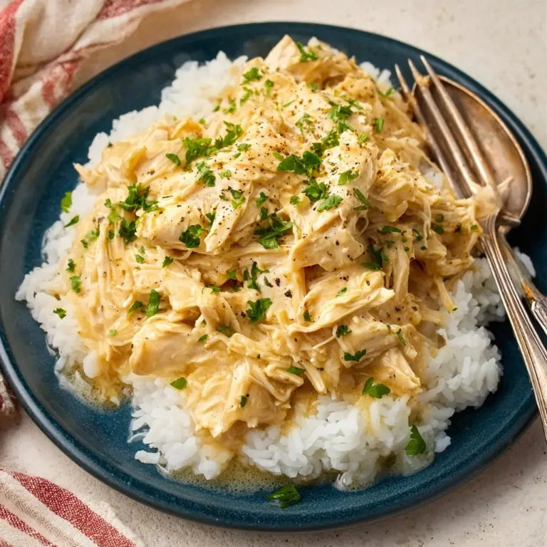 Easy Crockpot Chicken and Gravy Recipe