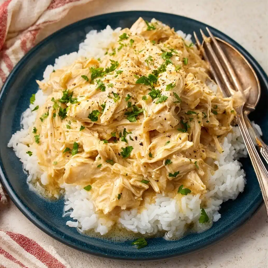 Easy Crockpot Chicken and Gravy Recipe - Recipe Image