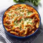 Savory Slow Cooker Baked Ziti Recipe