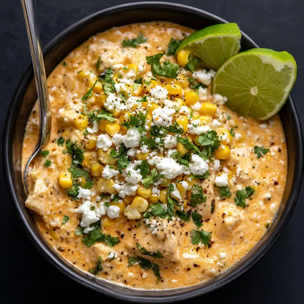 Slow Cooker Street Corn Chicken Recipe - Recipe Image