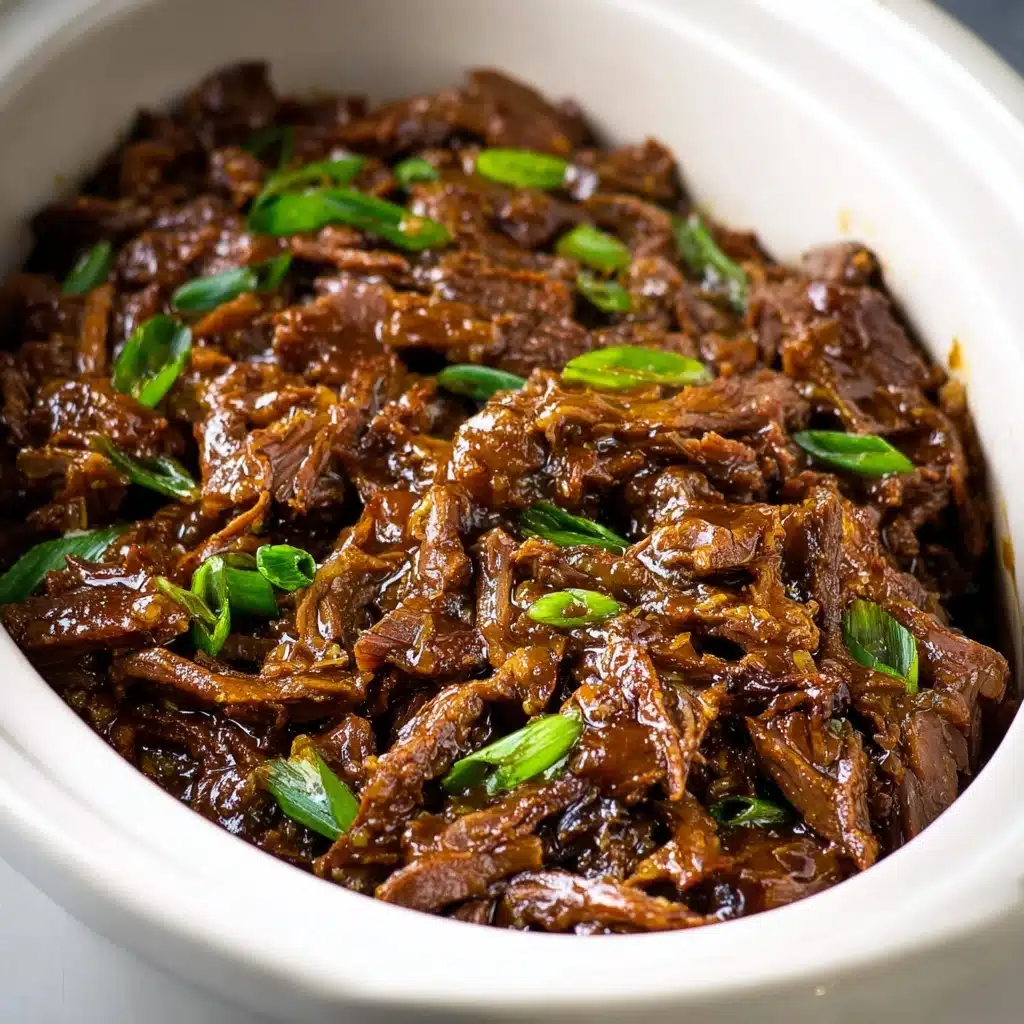Slow Cooker Mongolian Beef Recipe - Recipe Image