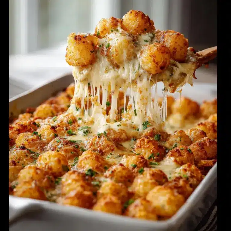 lfredo Tater Tot Casserole in 35 Minutes Recipe