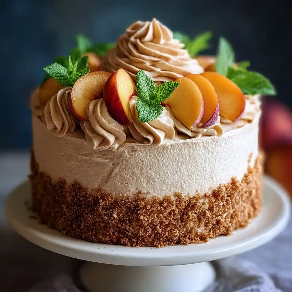 Peach Cake Brown Sugar Recipe - Recipe Image