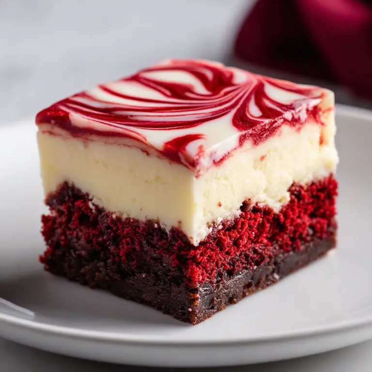 Red Velvet Cheesecake Brownies Recipe