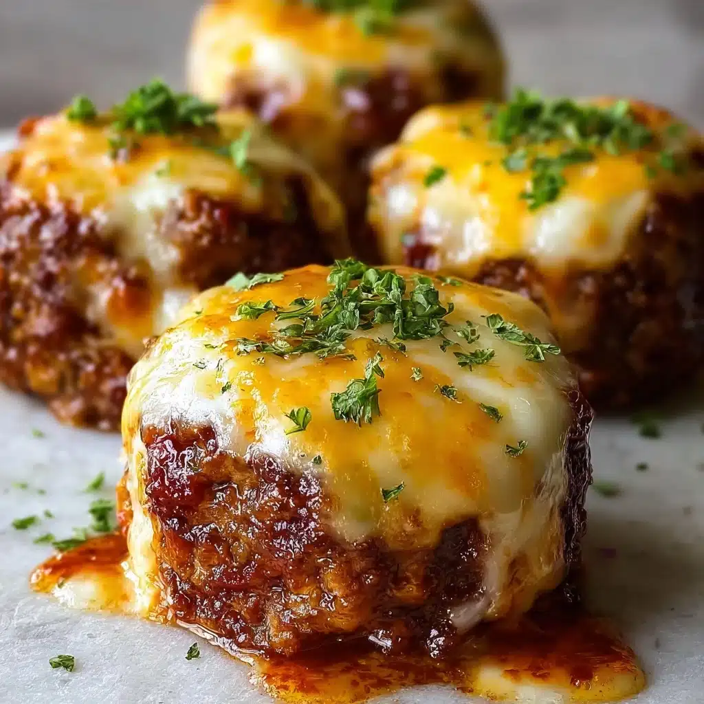 Cheesy Stuffed Meatloaf Bites Recipe