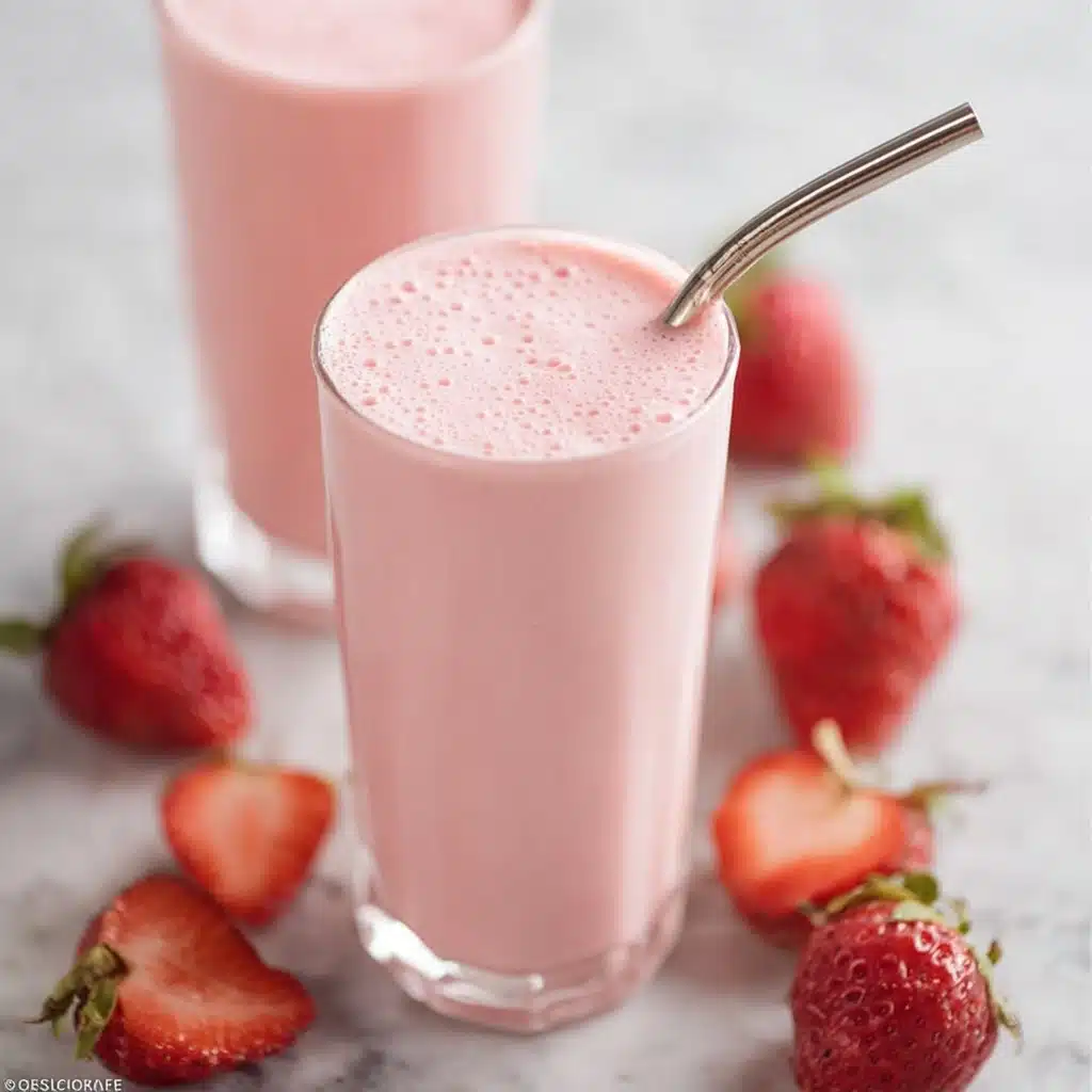 Easy Strawberry Smoothie Recipe