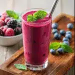 Mixed Berry Smoothie Without Yogurt Recipe