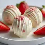 Strawberry Cheesecake Protein Balls Recipe