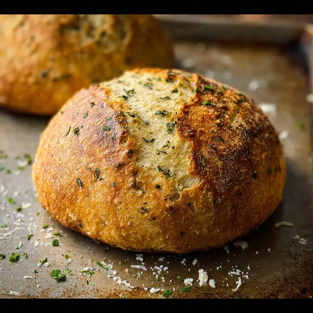 Garlic Parmesan Herb Bread Recipe - Recipe Image