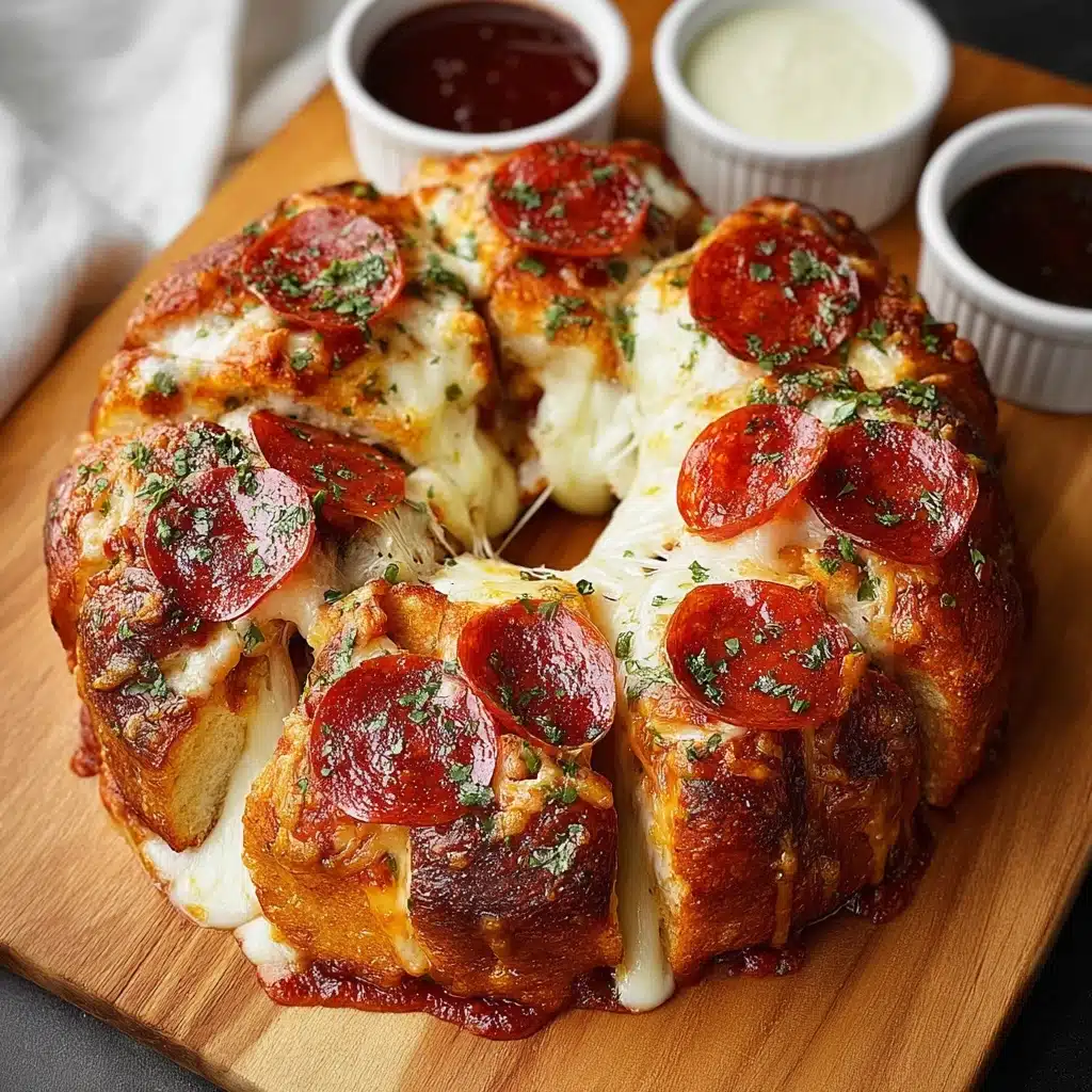 Pull Apart Pizza Bread Recipe - Recipe Image