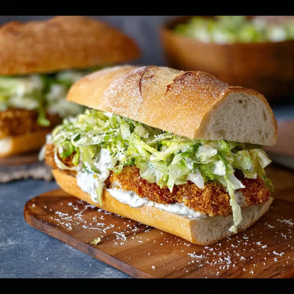 Crispy Chicken Caesar Sandwich Recipe