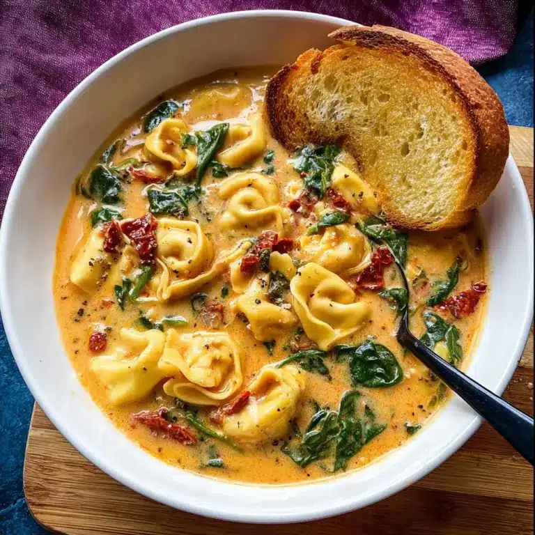 Creamy Tuscan Chicken Soup Recipe