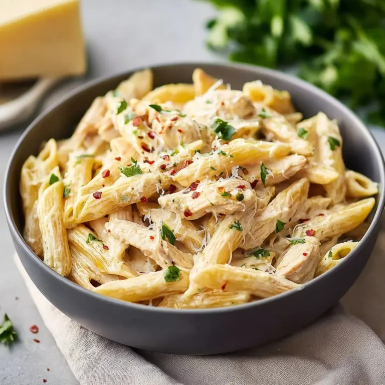 Creamy Garlic Parmesan Pasta Recipe