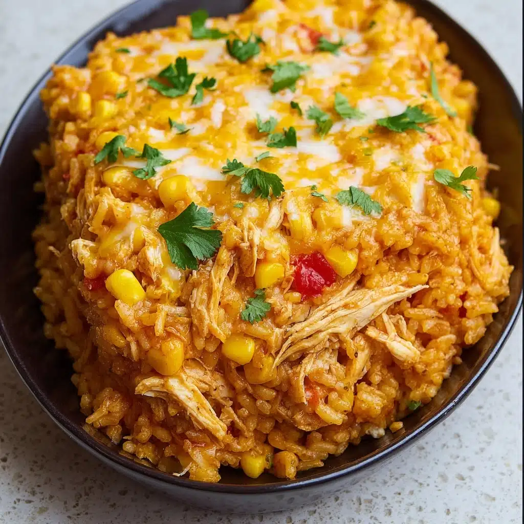 Chicken Enchilada Rice Casserole Recipe