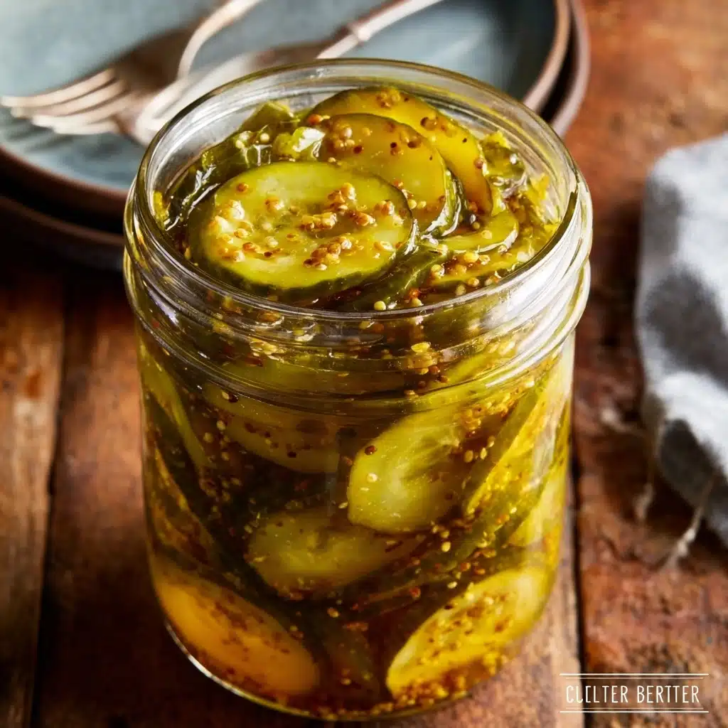 Bread and Butter Pickles Recipe - Recipe Image