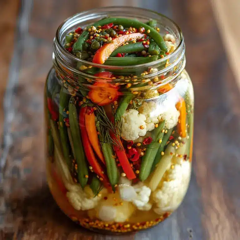 homemade Refrigerator Pickled Vegetables Recipe