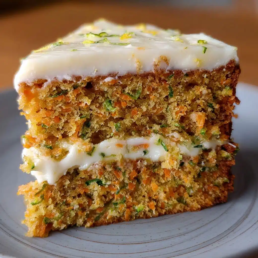 Ultimate Frosted Zucchini Bars Cream Cheese Recipe - Recipe Image