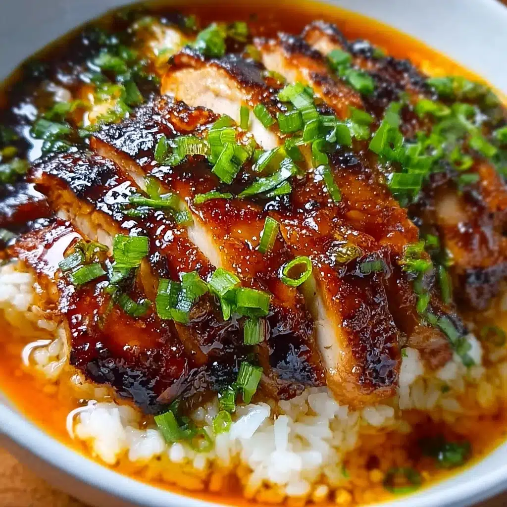Caramelised Soy Chicken in Garlic Ginger Broth with Rice
- Recipe Image