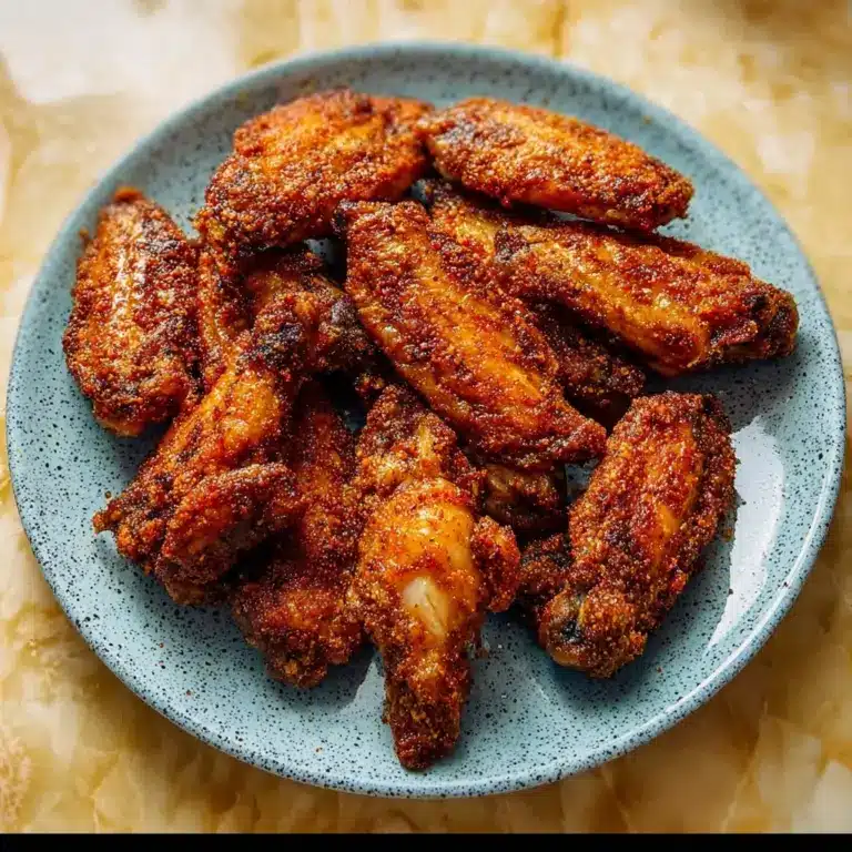 Cajun Spiced Chicken Wings Recipe