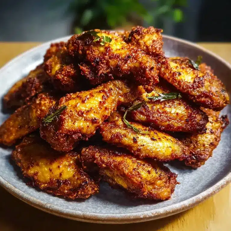 Crispy Baked Chicken Wings Recipe