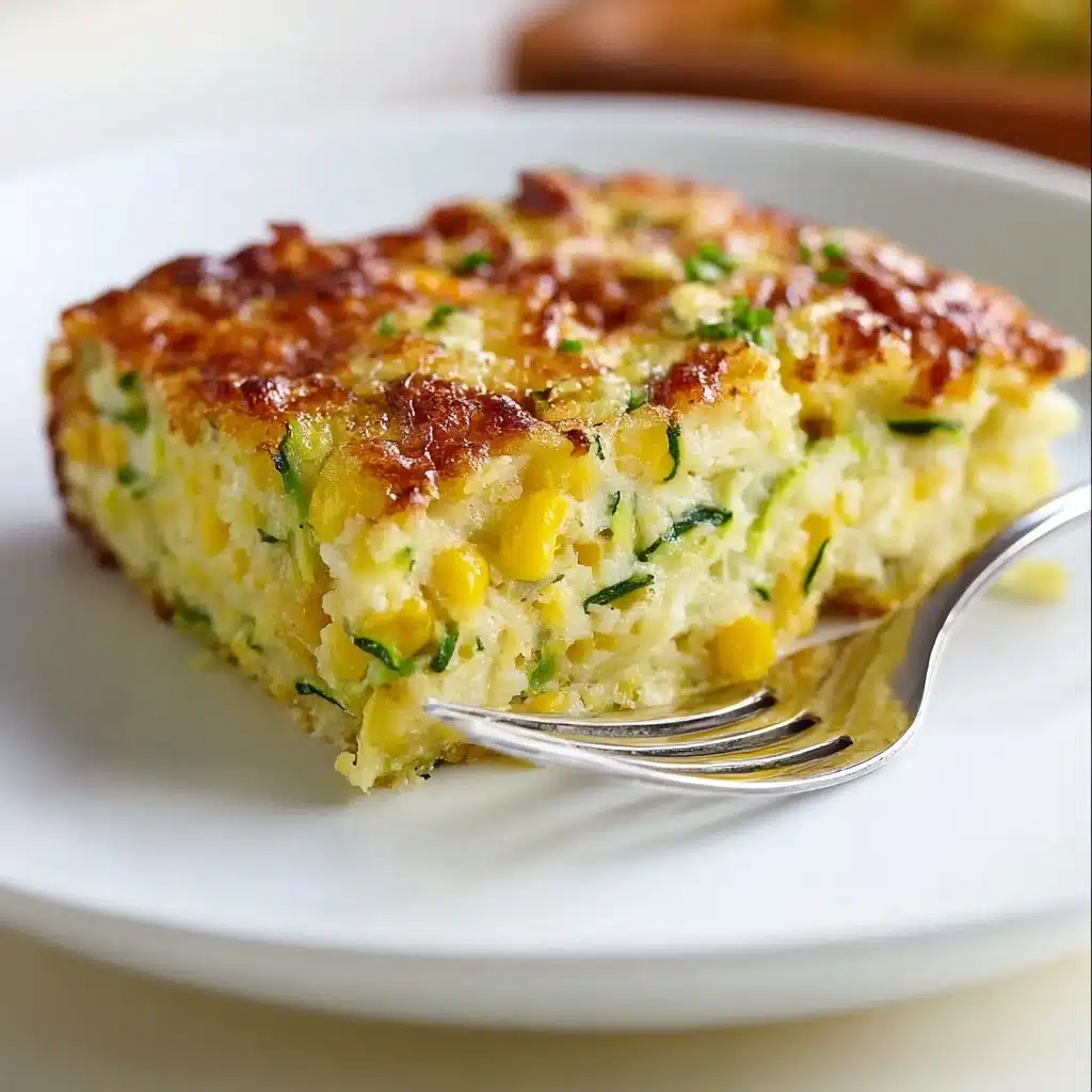 Savory Garden Zucchini Casserole Recipe - Recipe Image