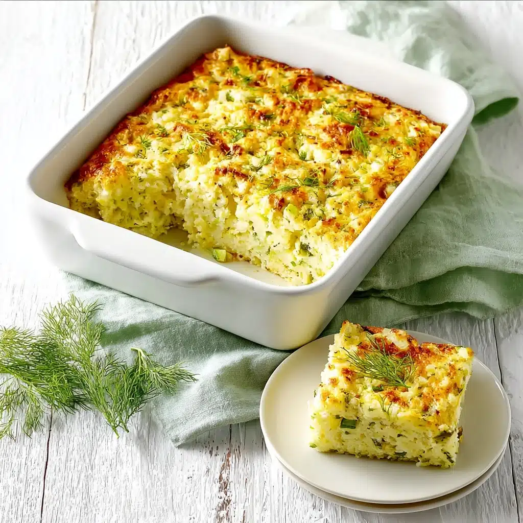 Simple Zucchini Dill Casserole Recipe - Recipe Image