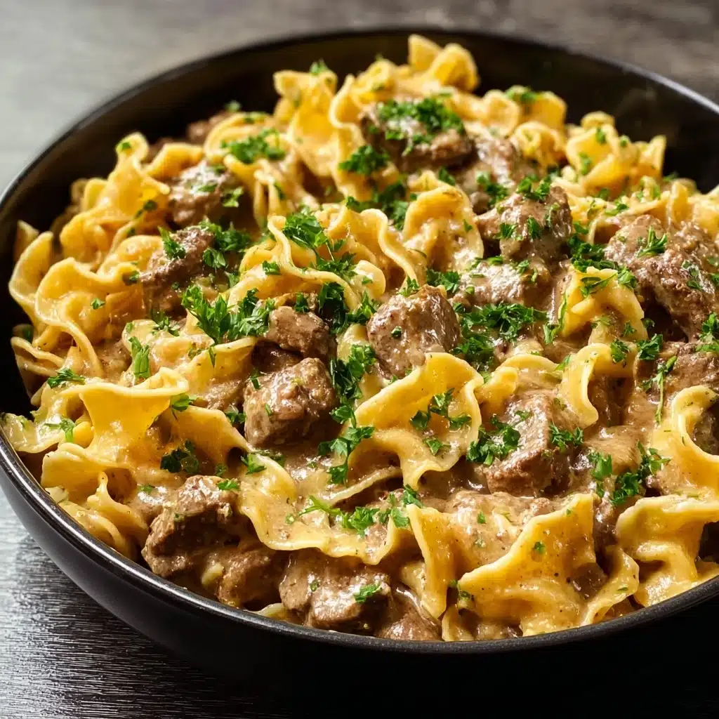 Ground Beef Stroganoff Recipe - Recipe Image