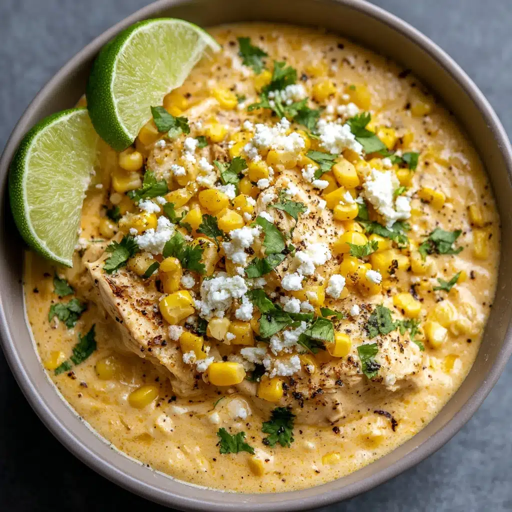 Slow Cooker Street Corn Chicken Recipe - Recipe Image