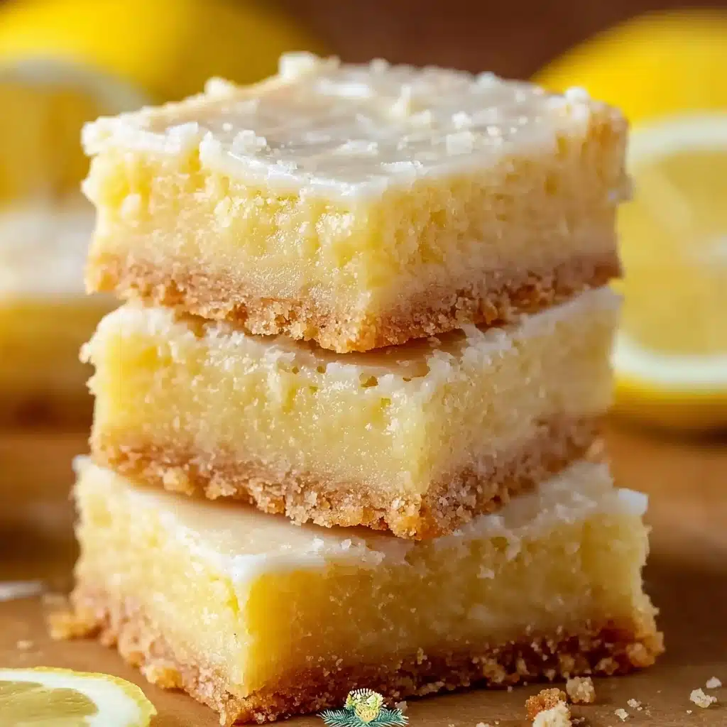 Lemon Brownies Recipe - Recipe Image
