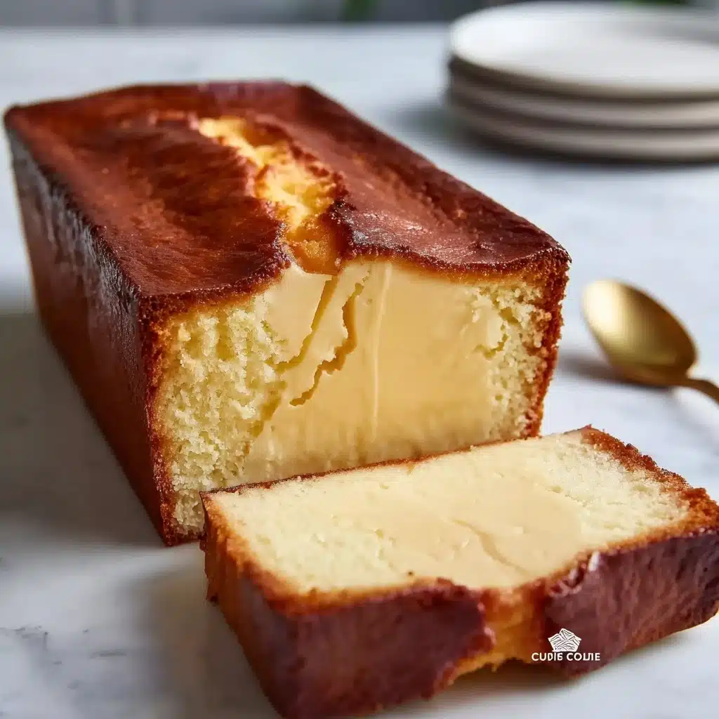 Burnt Basque Cheesecake in a Loaf Pan Recipe