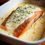 Baked Boursin Salmon Recipe
