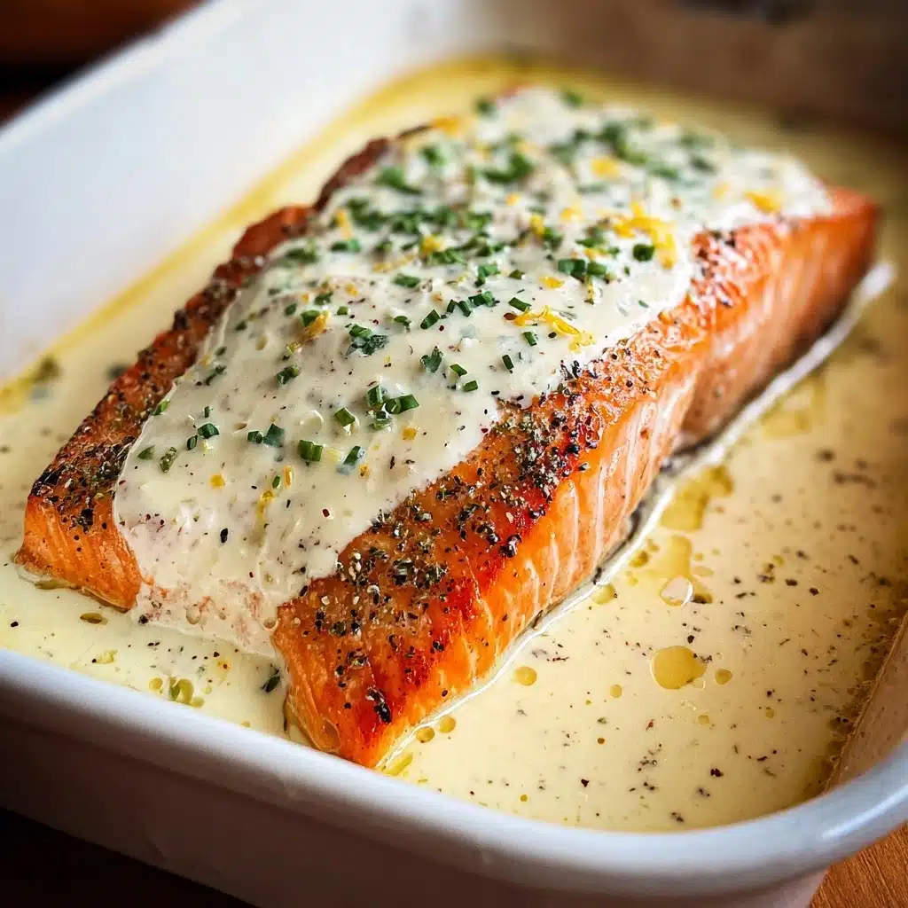 Baked Boursin Salmon Recipe - Recipe Image