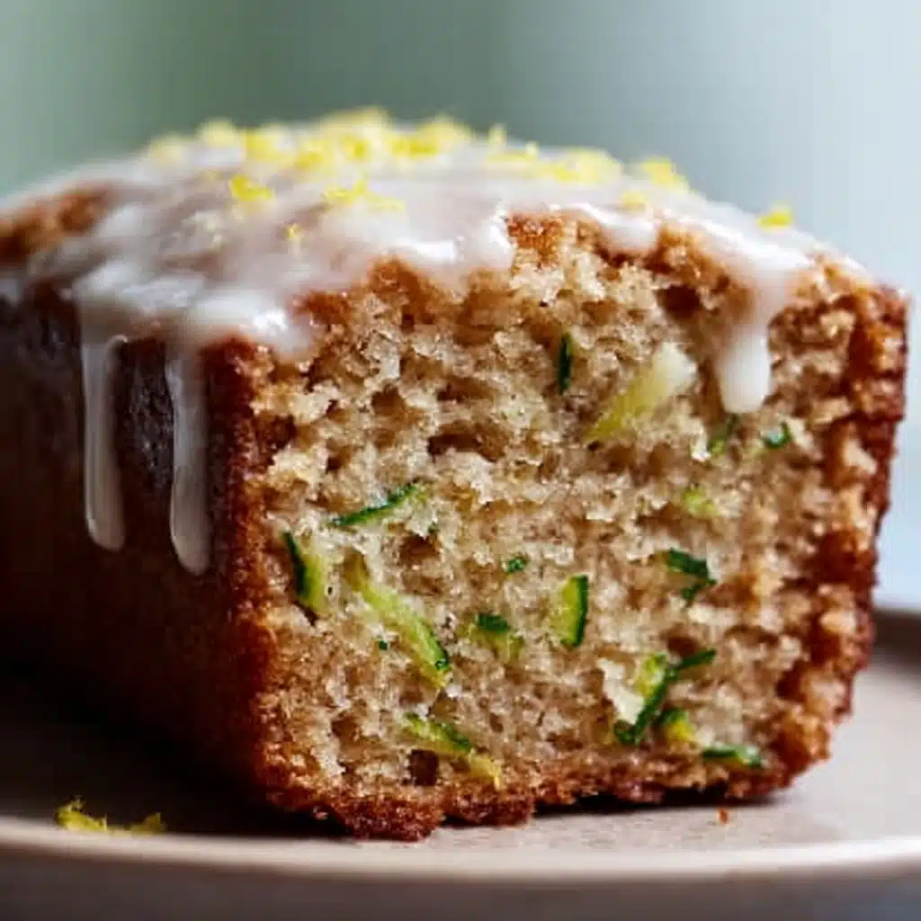 Delicious Lemon Zucchini Bars with Glaze Recipe - Recipe Image