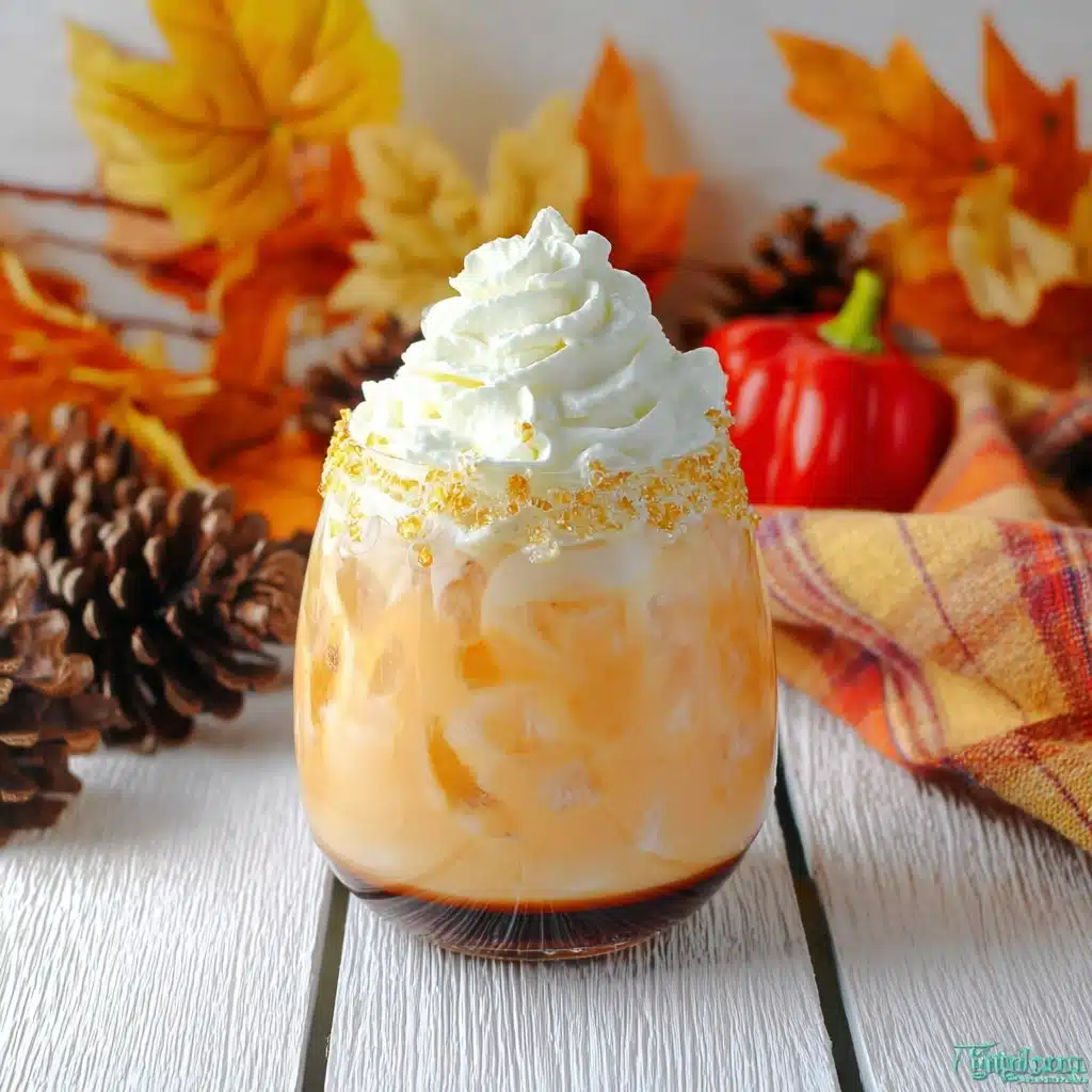 Pumpkin Spice White Russian Recipe - Recipe Image