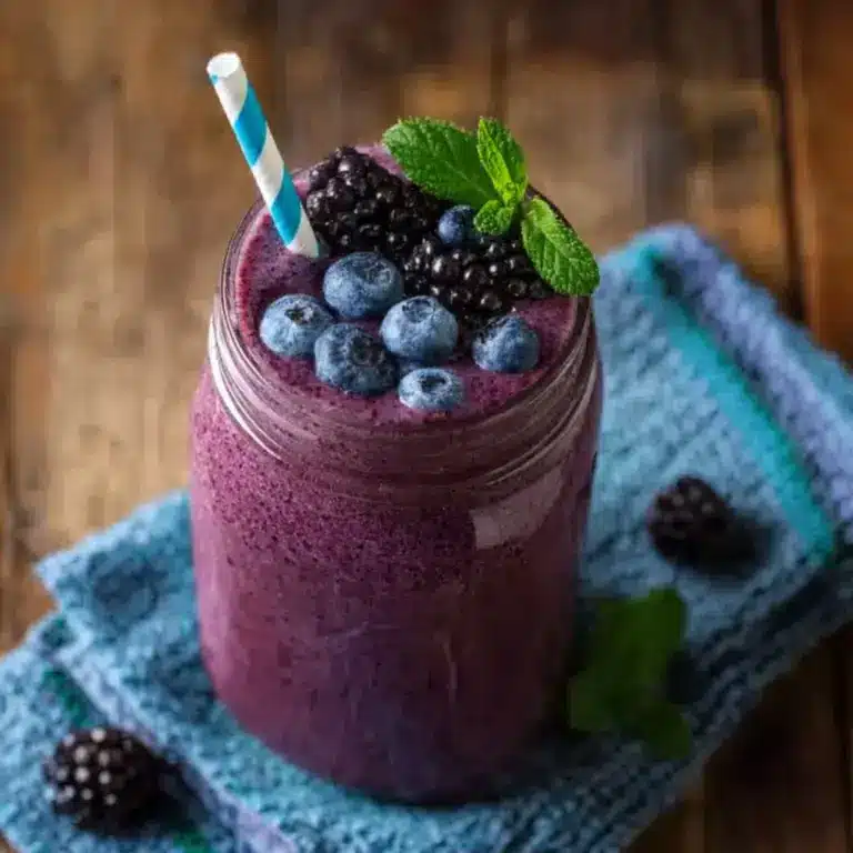 Purple Power Blueberry Smoothie Recipe