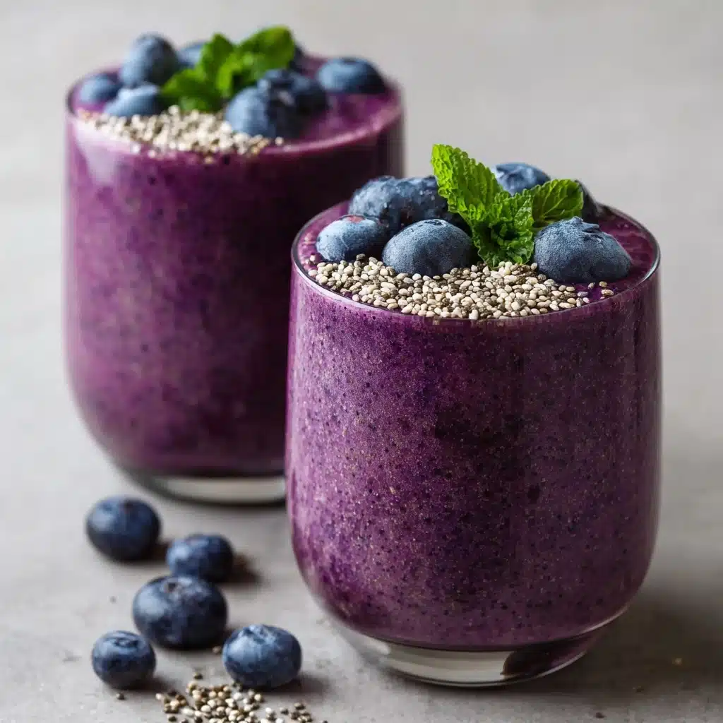 Healthy Blueberry Smoothie Recipe - Recipe Image