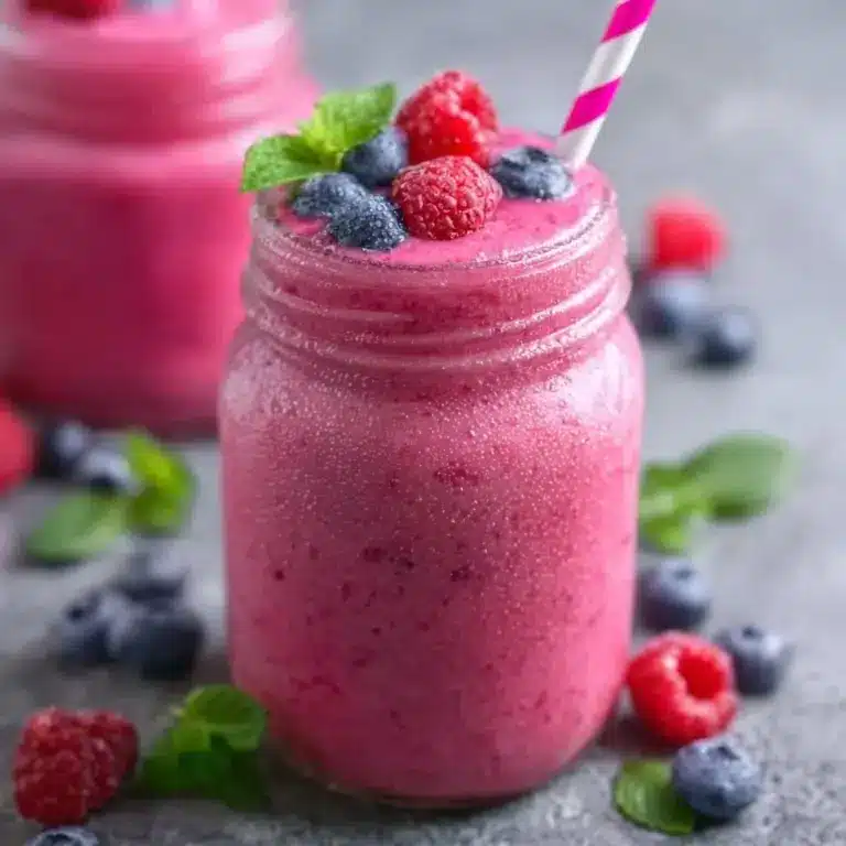 Mixed Berry Smoothie Recipe