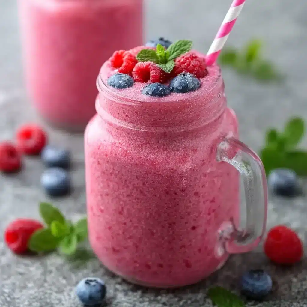 Mixed Berry Smoothie Recipe - Recipe Image