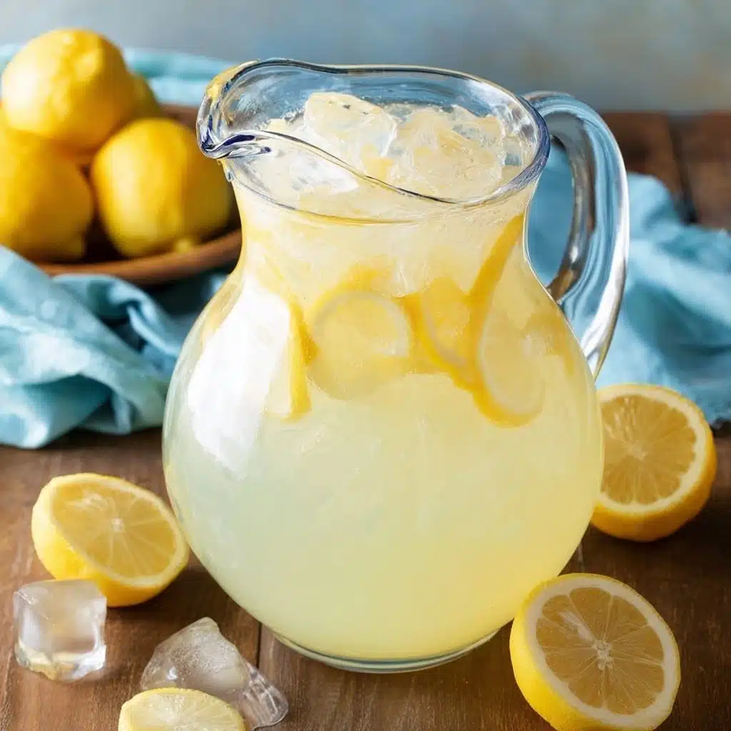 Homemade Lemonade Recipe - Recipe Image