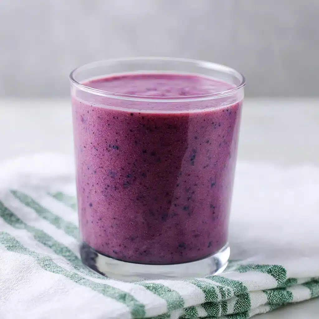 Blueberry Citrus Immunity Smoothie Recipe - Recipe Image