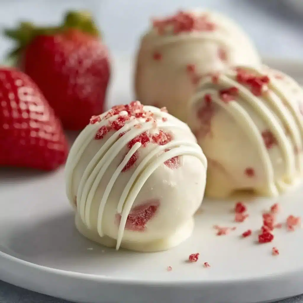 Strawberry Cheesecake Protein Balls Recipe - Recipe Image