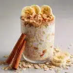 Cinnamon Roll Overnight Oats Recipe