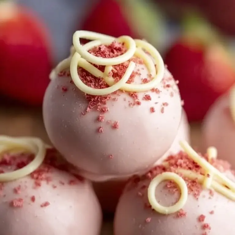 Strawberry Cheesecake Protein Balls Recipe